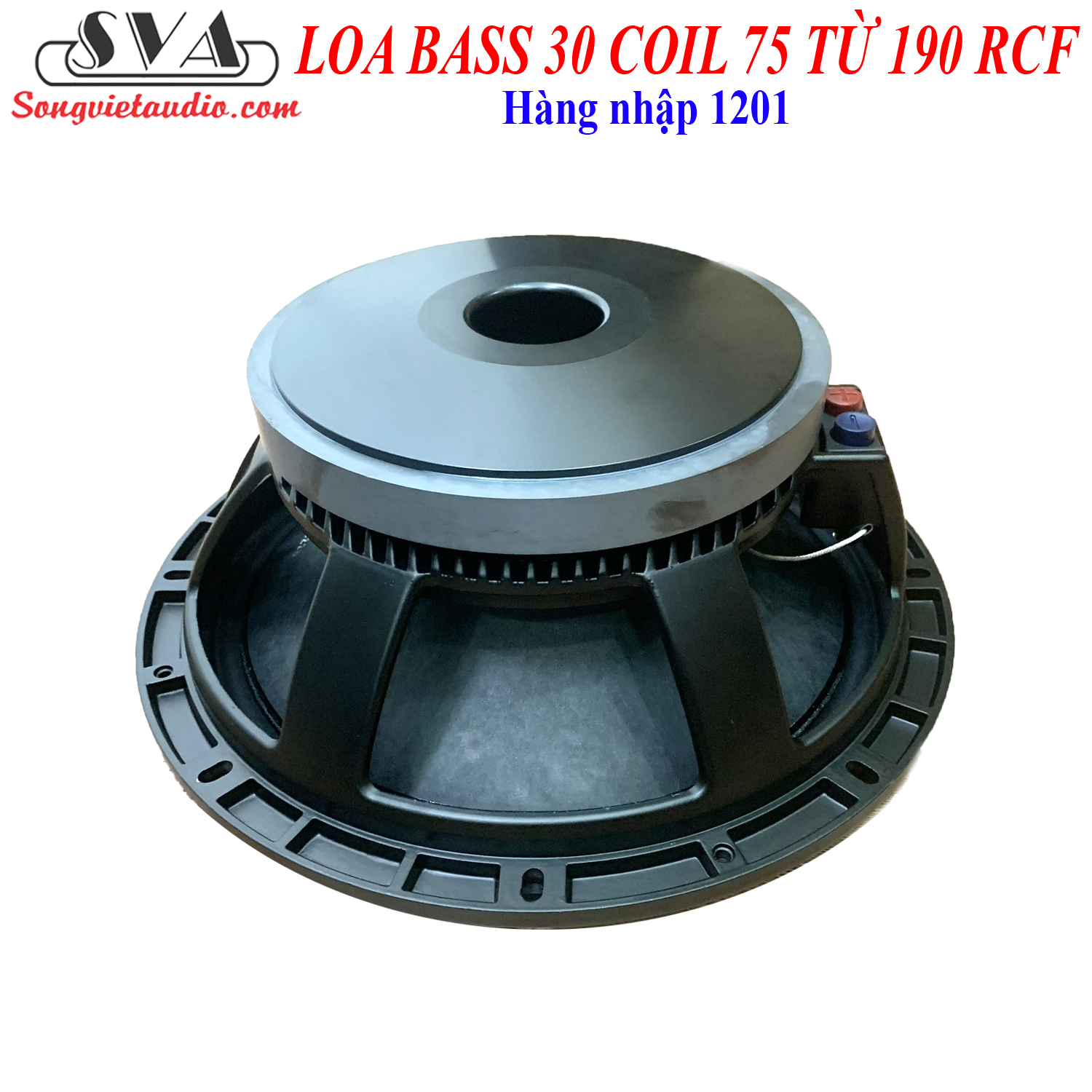 LOA BASS 30 RCF TỪ 190 COIL 75 (HÀNG NHẬP CHÍNH HÃNG) - 1 CẶP