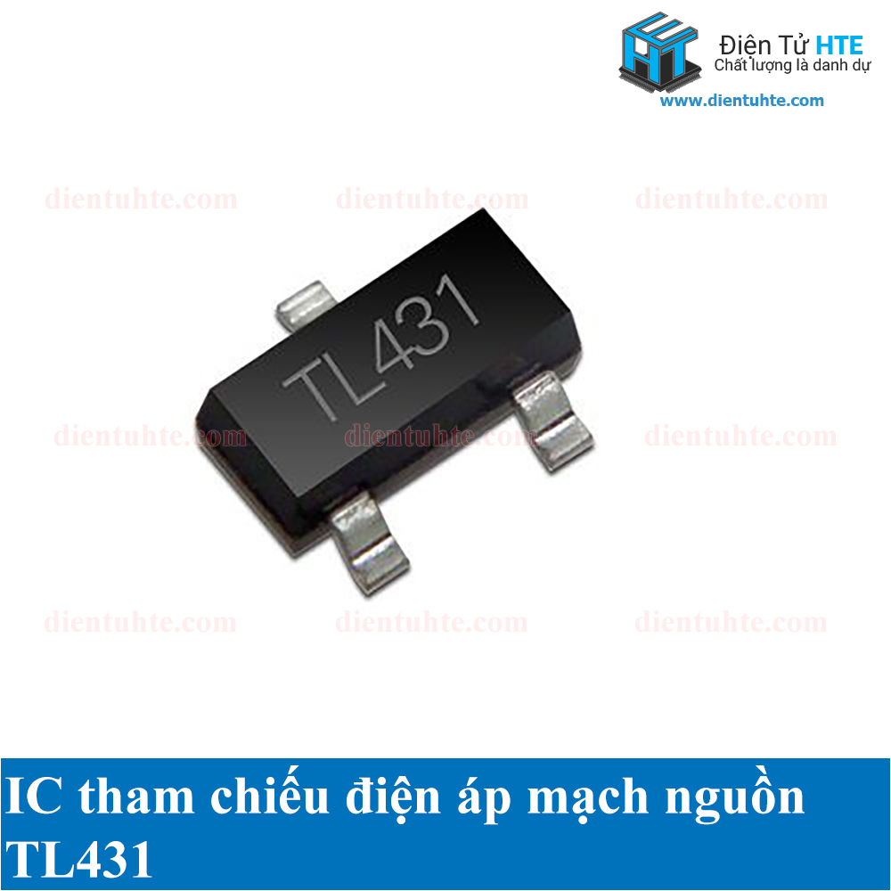 Bộ 20 IC tham chiếu điện áp TL431 TL431A chân dán SOT23
