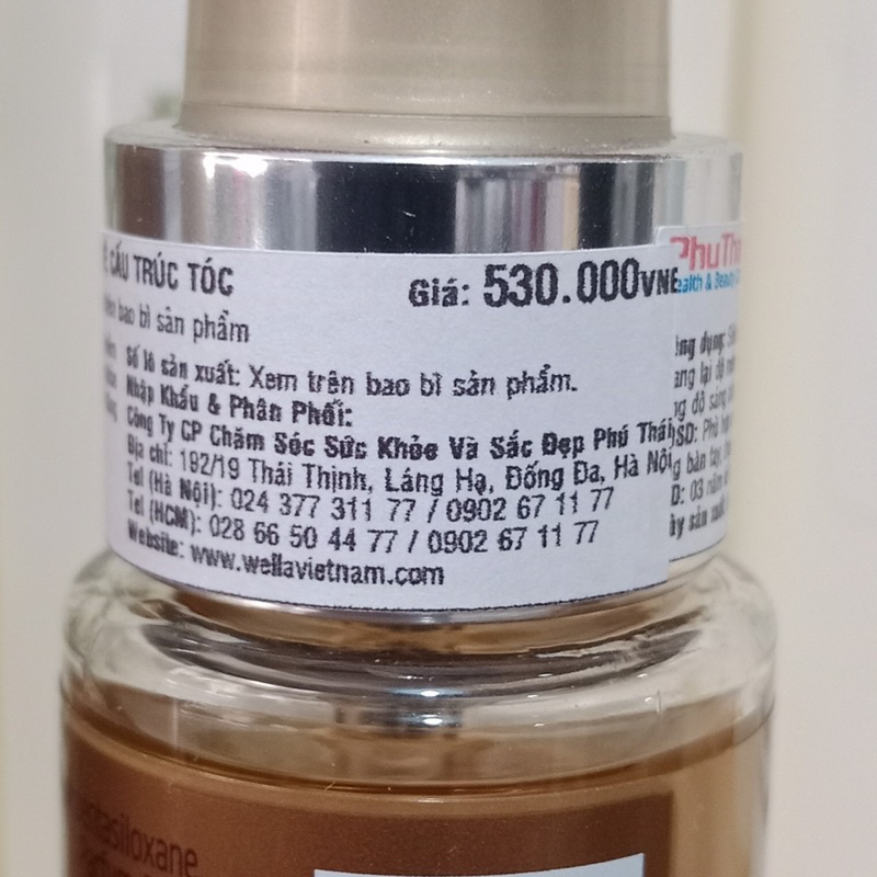 Tinh dầu dưỡng tóc Wella SP Luxe oil Reconstructive Elixir 100ml