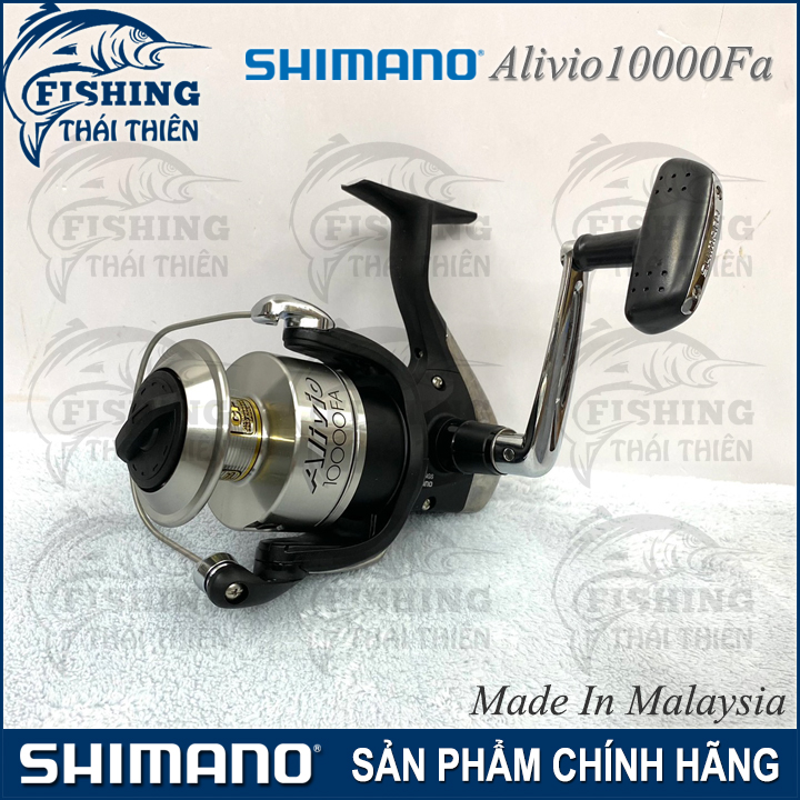 Máy Câu Shimano Alivio FA 6000 10000 Chính Hãng – Câu Cá Biển, Hồ Dịch Vụ