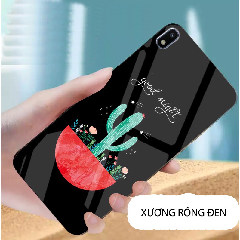 Ốp Samsung A10 mặt kính gương bóng