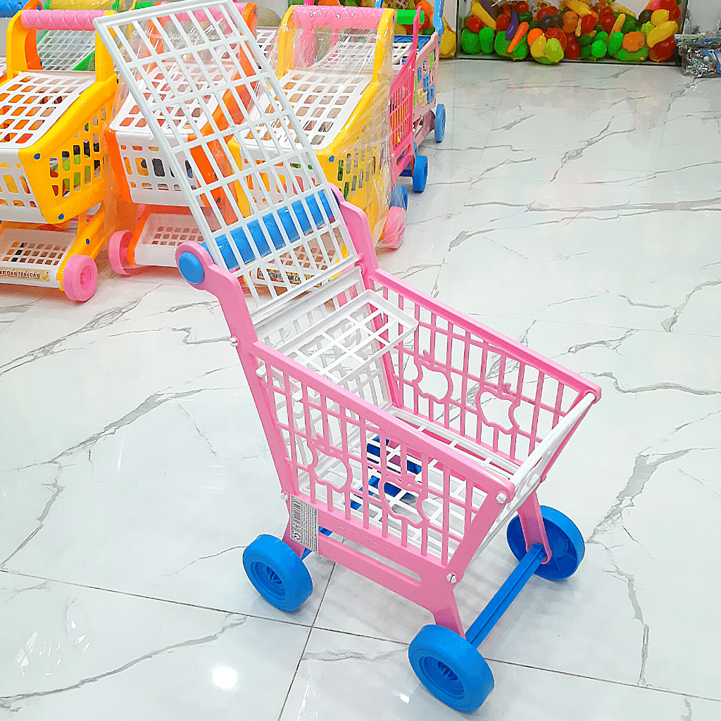 Đồ chơi xe đẩy siêu thị cho bé cao 46cm (có nhạc) HT7658S