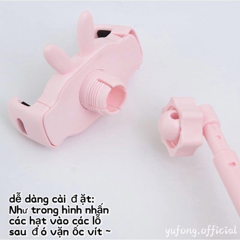 Giá đỡ điện thoại hình tai thỏ cute