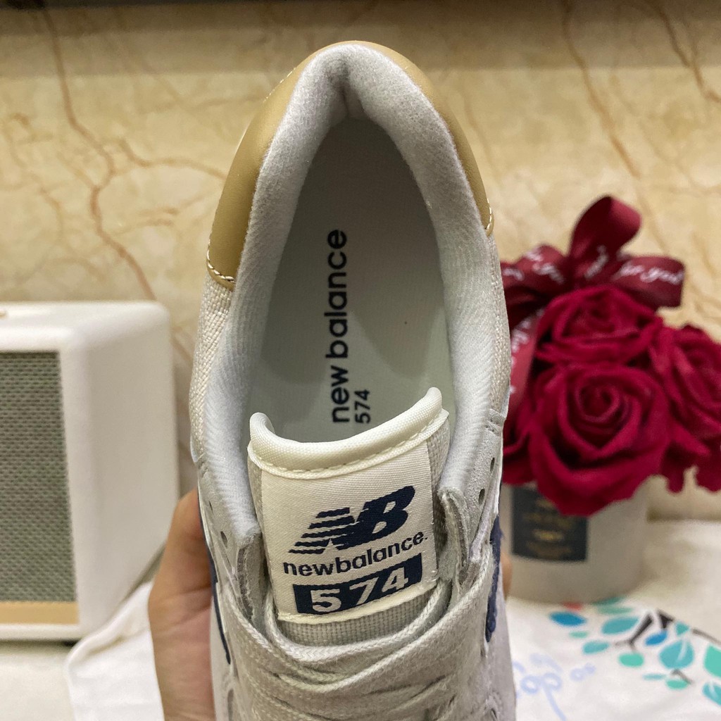 Giày thể thao sneaker NB 574 xanh than