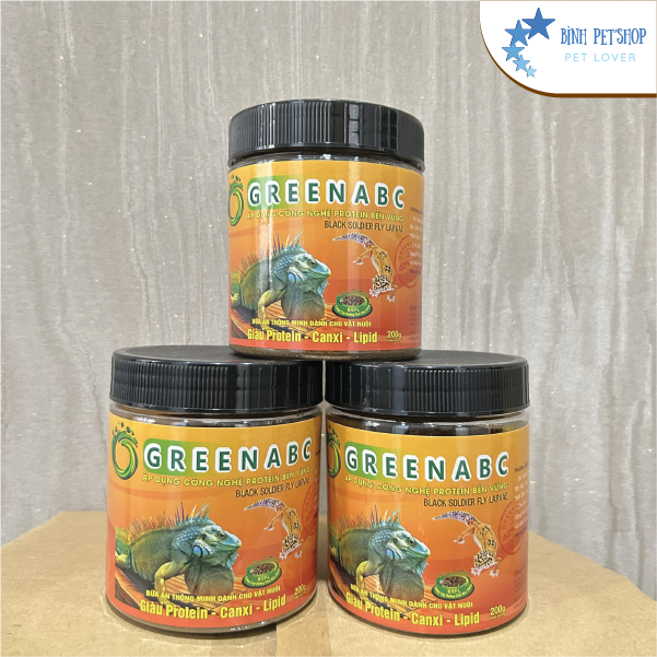 Thức ăn cho Bò Sát 200g - Bổ sung dinh dưỡng