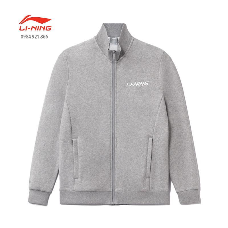 Áo khoác nỉ lót lông nam lining awdrd41 chính hãng