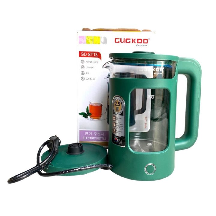 Ấm siêu tốc GUGKDD GD-ST13 Thủy Tinh 2.5L