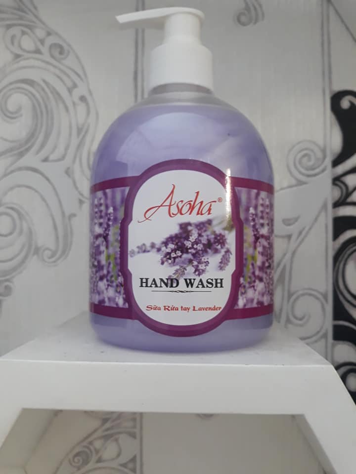 [HCM]Sữa Rửa Tay ASOHA 500ml  Hương Lavender