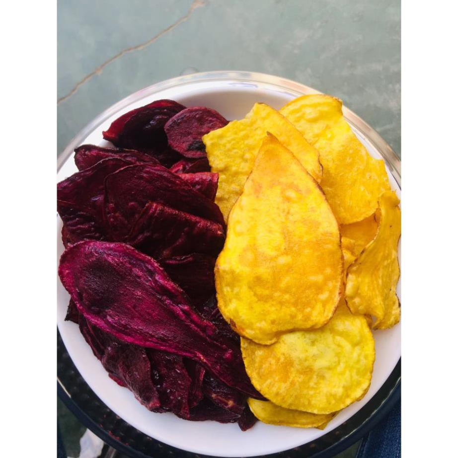 100g túi Khoai lang sấy mật ong khoai vàng khoai tím