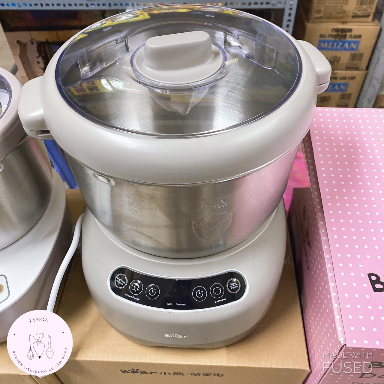 [Freeship + Quà Tặng 10k ]Máy nhồi bột trộn bột Bear hàng quốc tế 3.5L, 5L, 7L