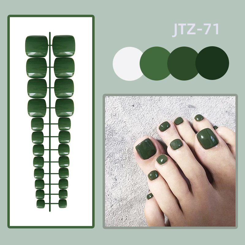 Móng chân giả, thang móng, vỉ móng JTZ4 - JTZ149 thang dẻo, form ôm