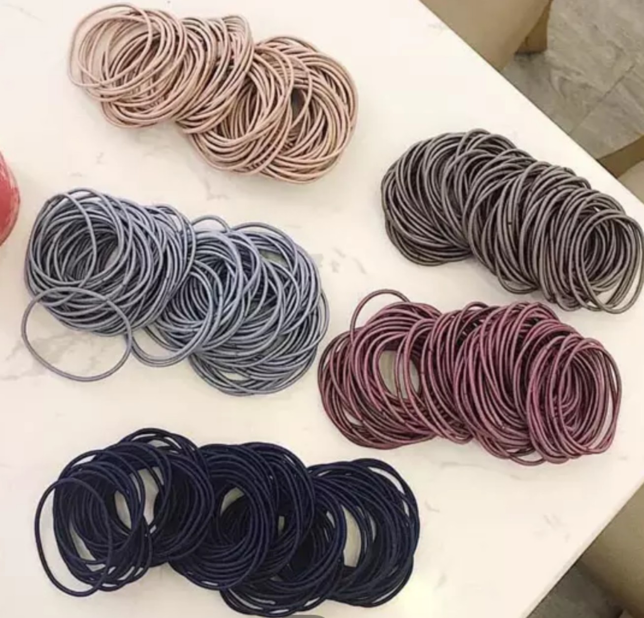 [HCM]Set 100 thun cột tóc tạo kiểu phong cách Á Châu
