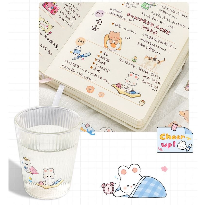 Bộ Miếng Dán Eslite yoyo Đáng Yêu E100