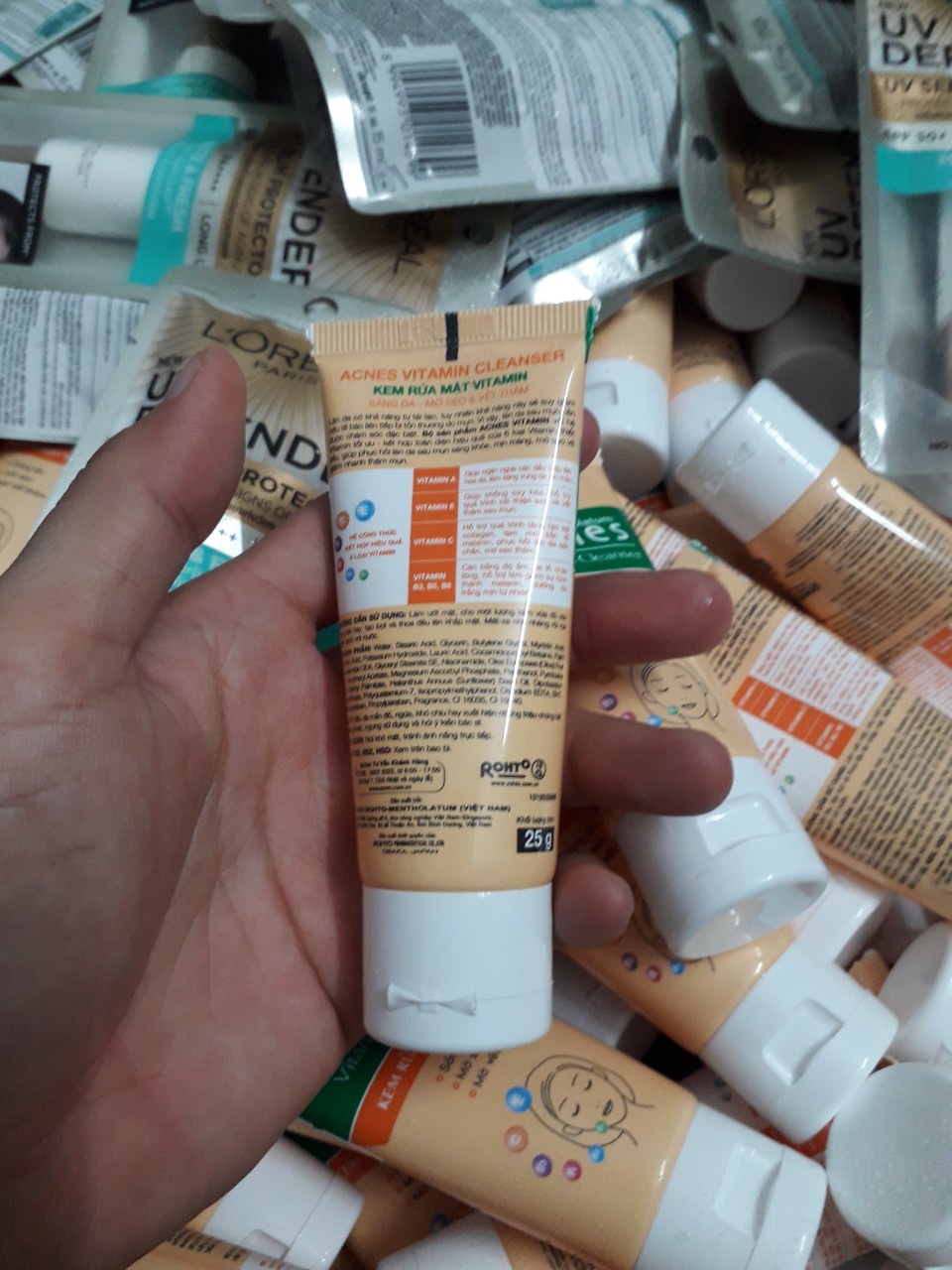 Sữa rửa mặt Acnes giảm thâm tuýp 25g