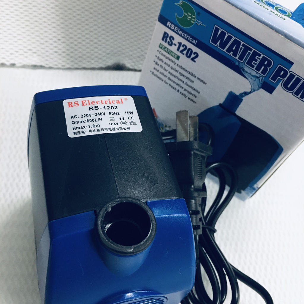 [Hoàn Tiền 10%]Máy bơm mini RS-701/1201/1202/1203 dành cho hồ cá mini