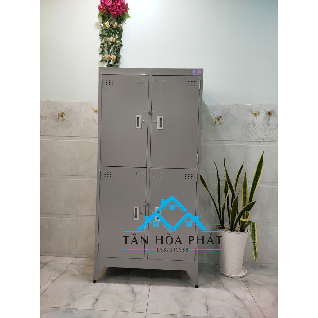 Tủ hồ sơ văn phòng 4 cửa cao 1m8 miễn phí giao hàng, lắp ráp tận nơi tại Hồ Chí Minh, xưởng nhà bao giá tốt