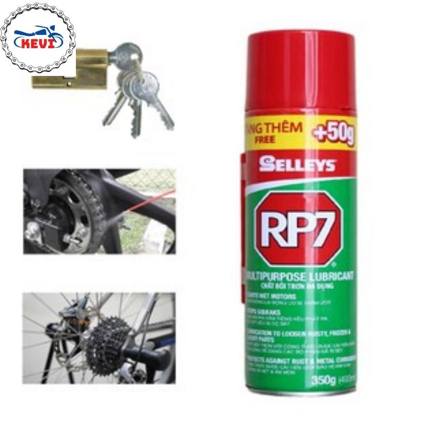 Bình Xịt Tẩy Rỉ Sét , Bôi Trơn Kim Loại RP7 (350g- 493ml) - MixASale