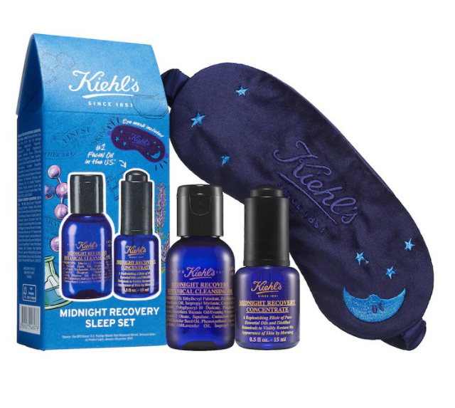 [HCM]Set Dưỡng Da 3 Món Kiehls Midnight Recovery Concentrate