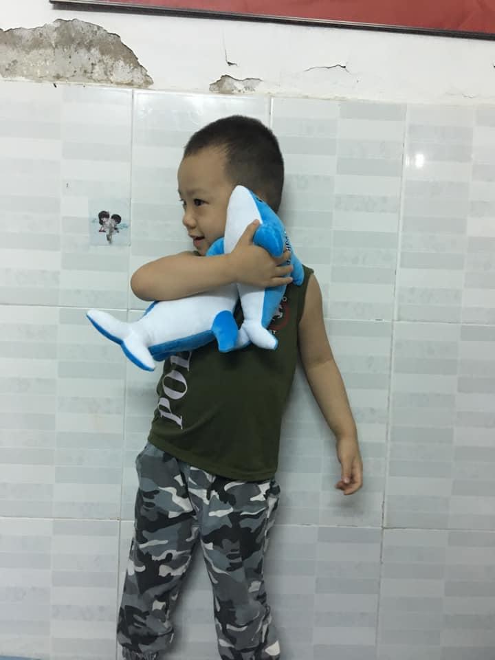 Cá Heo nhồi bông Ovaltine 25cm
