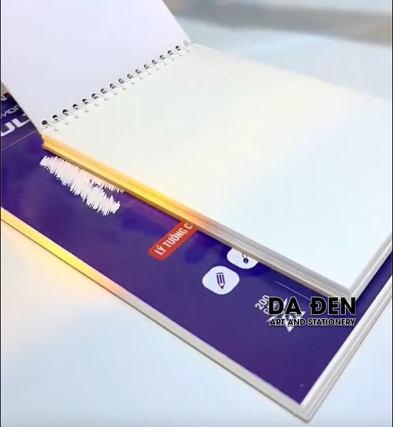 [DA ĐEN] Sổ Vẽ Đa Chất Liệu Happy Multi Purpose 200gsm 30 Tờ
