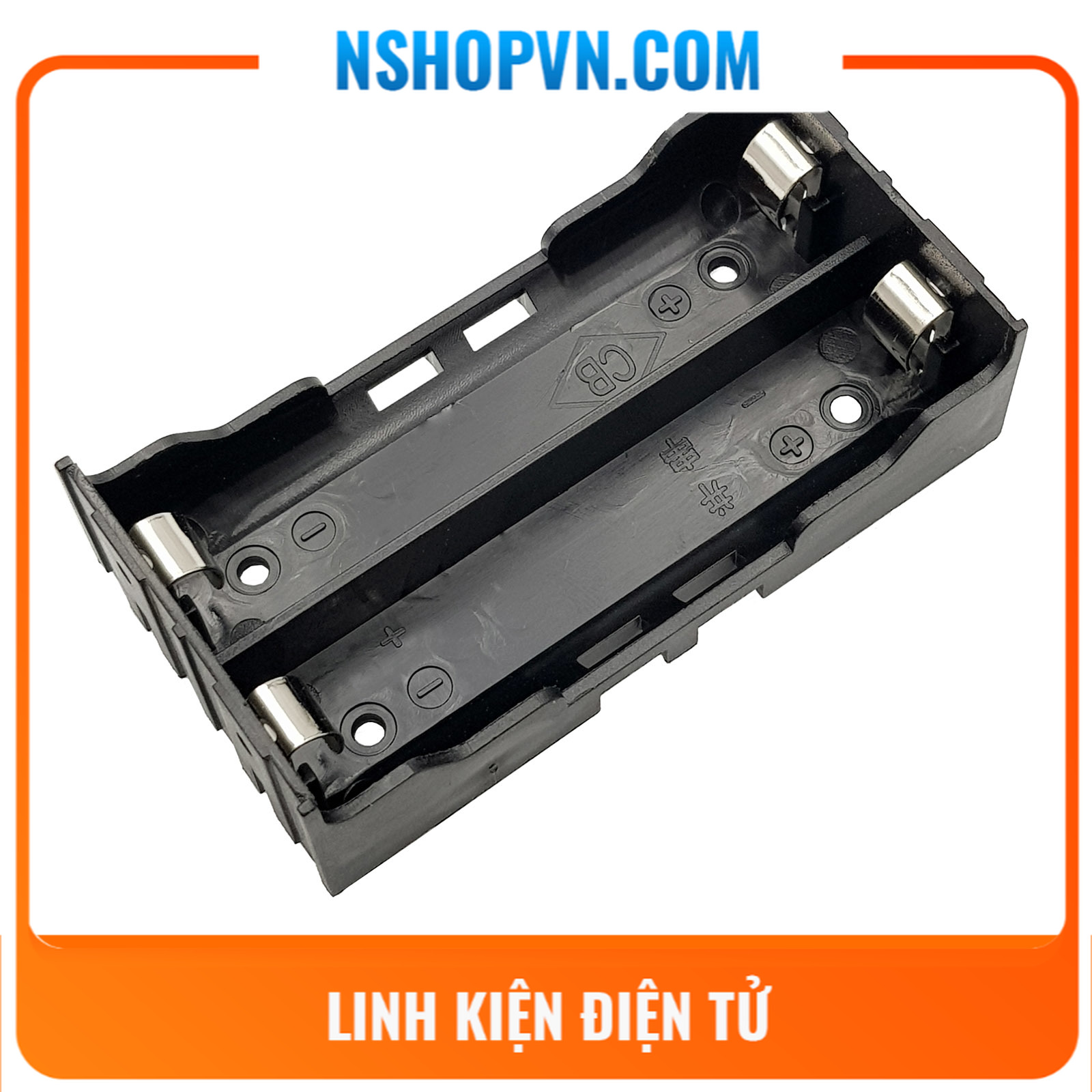 Đế pin 18650 hàn PCB 1/2/3/4 cell