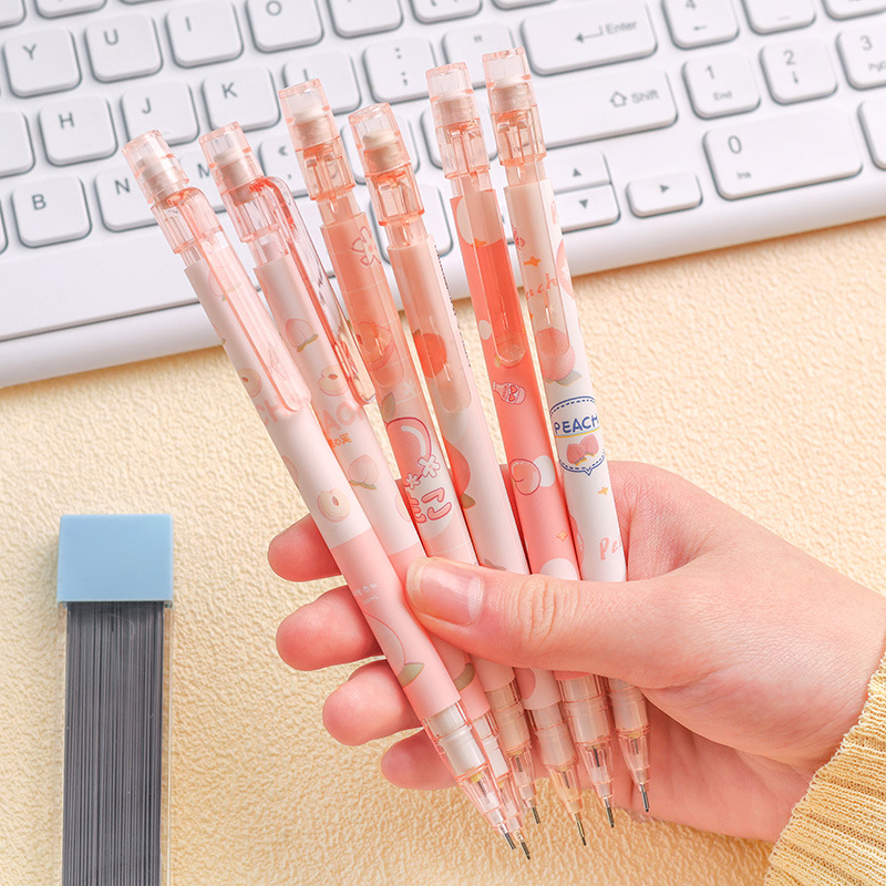Bút chì bấm ngòi 0.5mm hình dễ thương, ngòi bút chì bấm cute - beyou