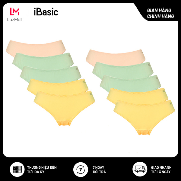 Nơi bán Combo 10 quần lót nữ thun lạnh iBasic PANW130