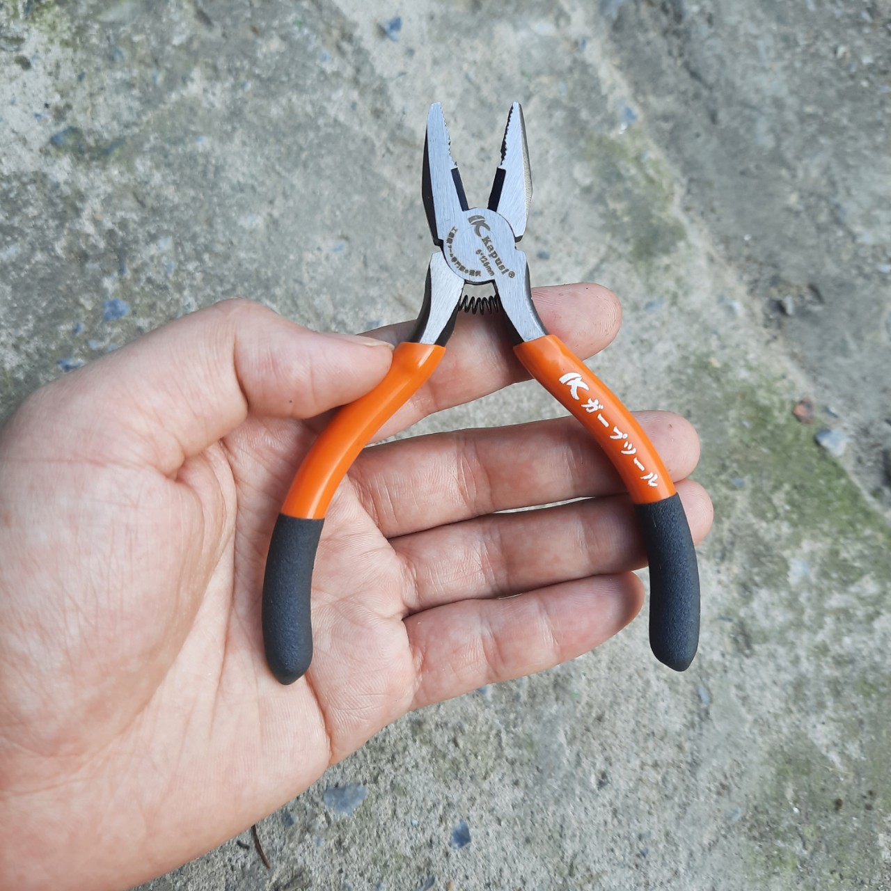 Kìm điện nhạt kapusi mini 5 inch