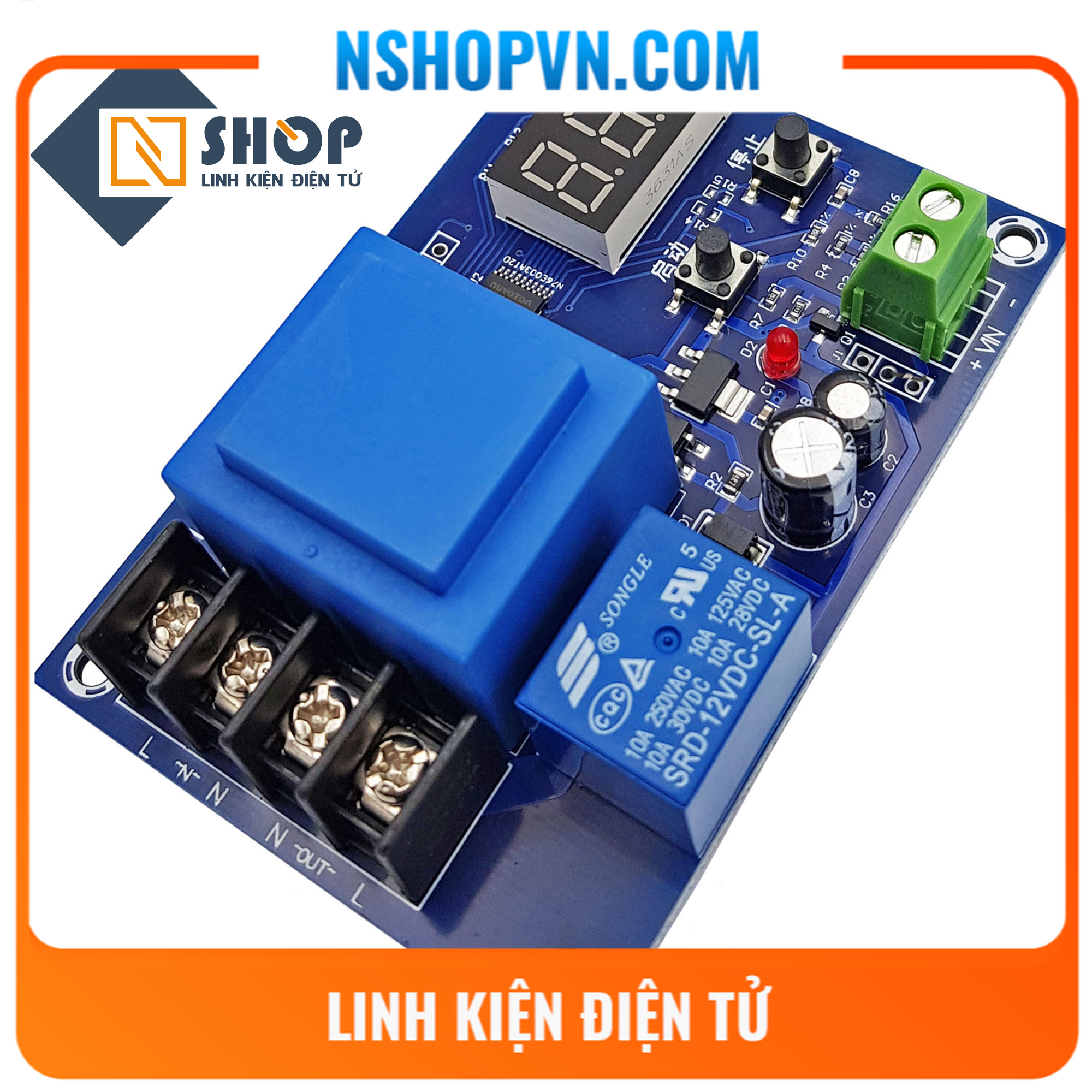 Mạch sạc acquy tự động xh-m602 6-72v