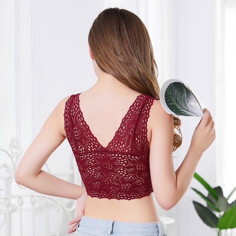 Áo lá kiểu bra ren form siêu đẹp K121