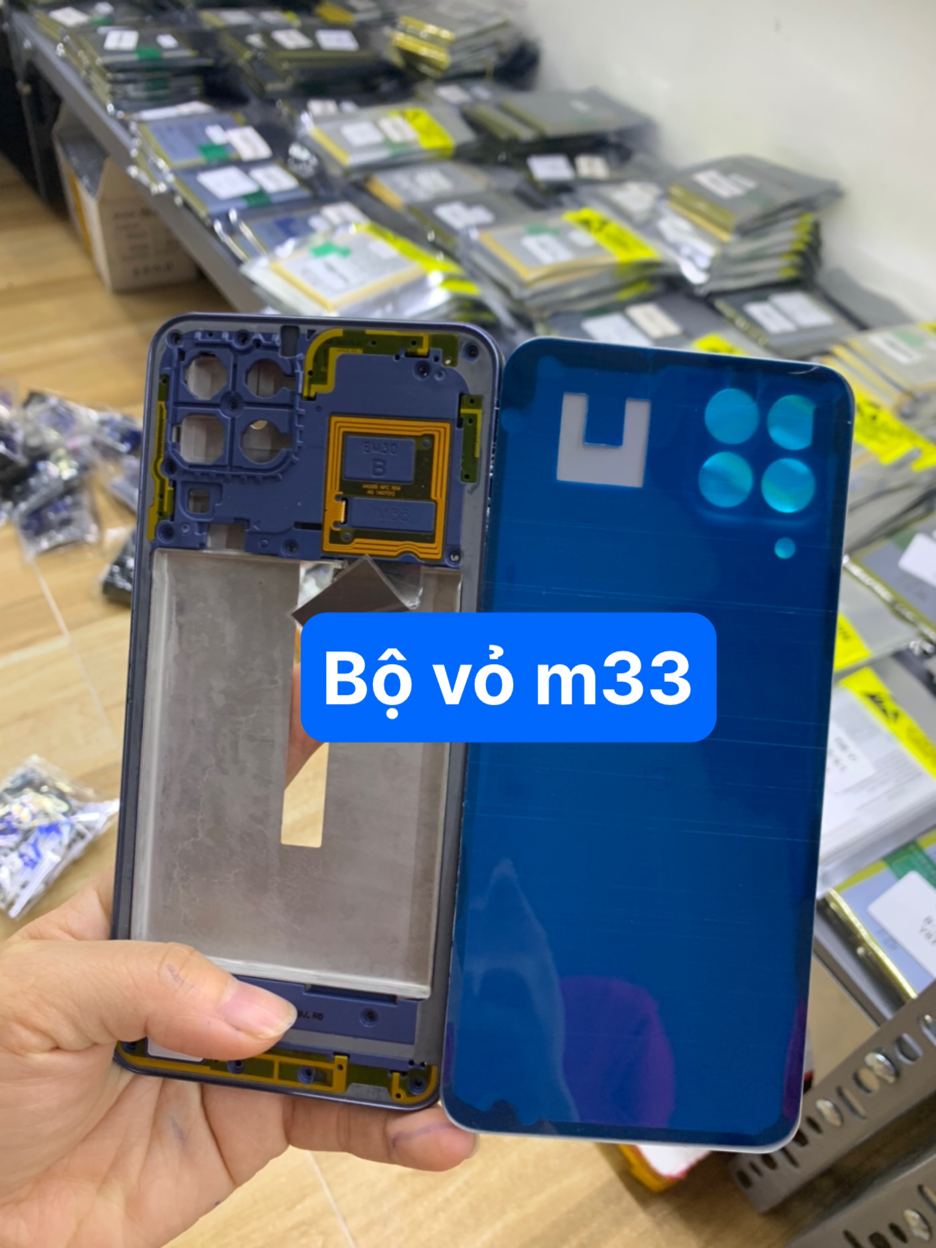 Samsung M33-New Shell set for Zin new cases