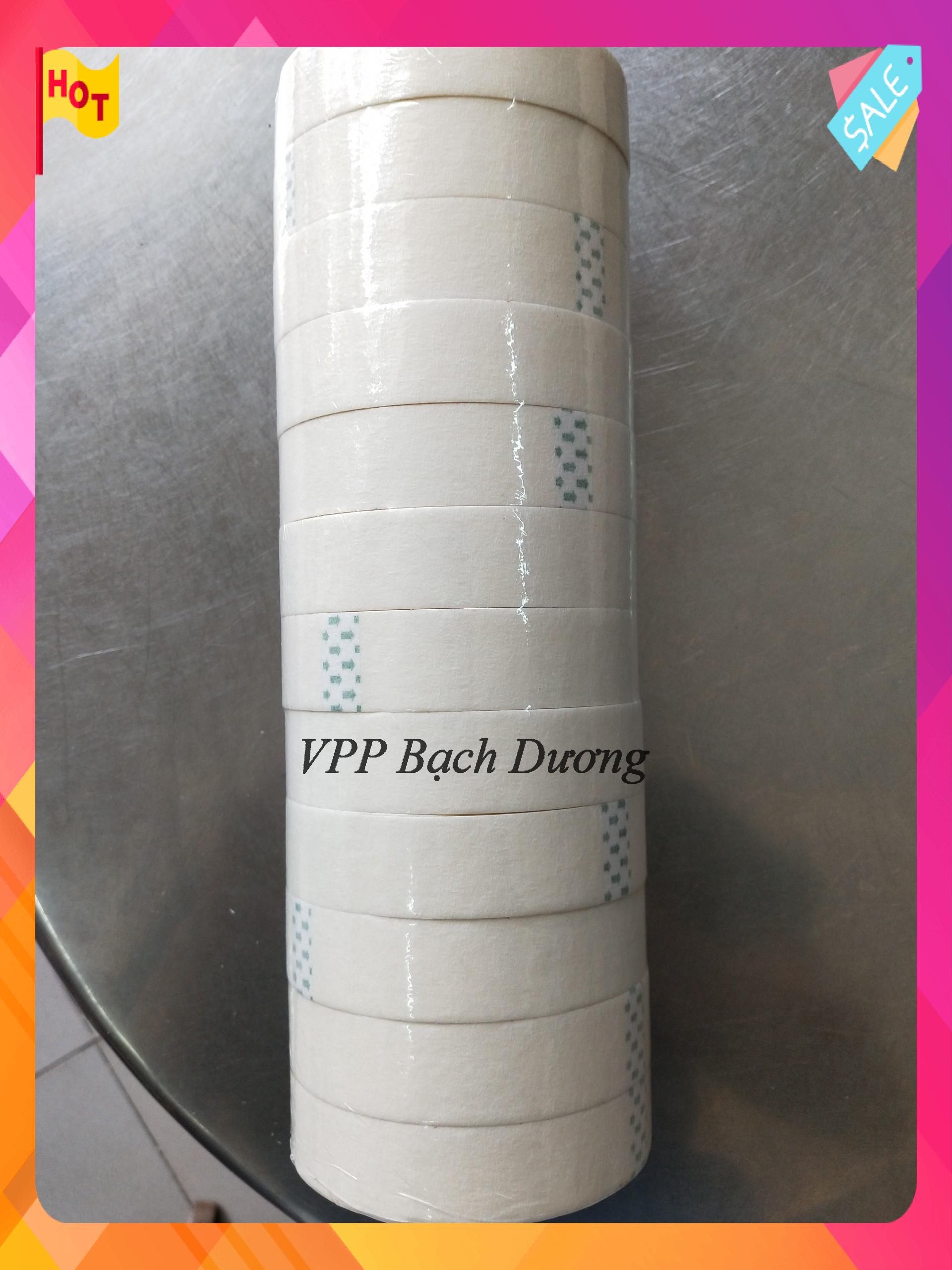 Băng keo giấy 1F2 - 2F4 - 4F8- cây