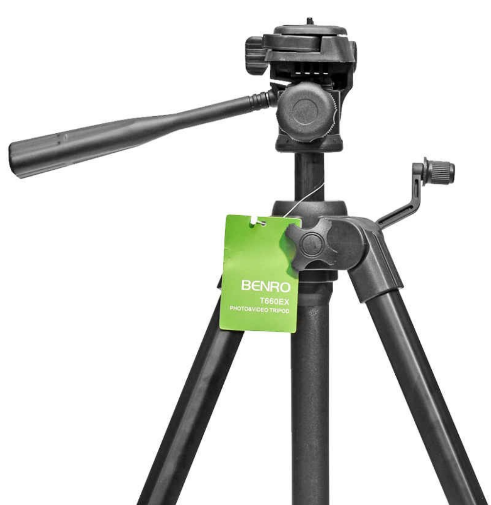 Chân máy ảnh Benro T660EX + Da cừu lau len (Da thật)