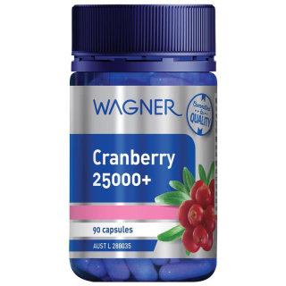 Viên uống hỗ trợ điều_trị nhiễm trùng đường tiết niệu, viêm bàng quang Wagner Cranberry 25000mg thumbnail