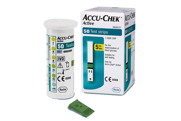 Que thử đường huyết Accu-Chek Active 50