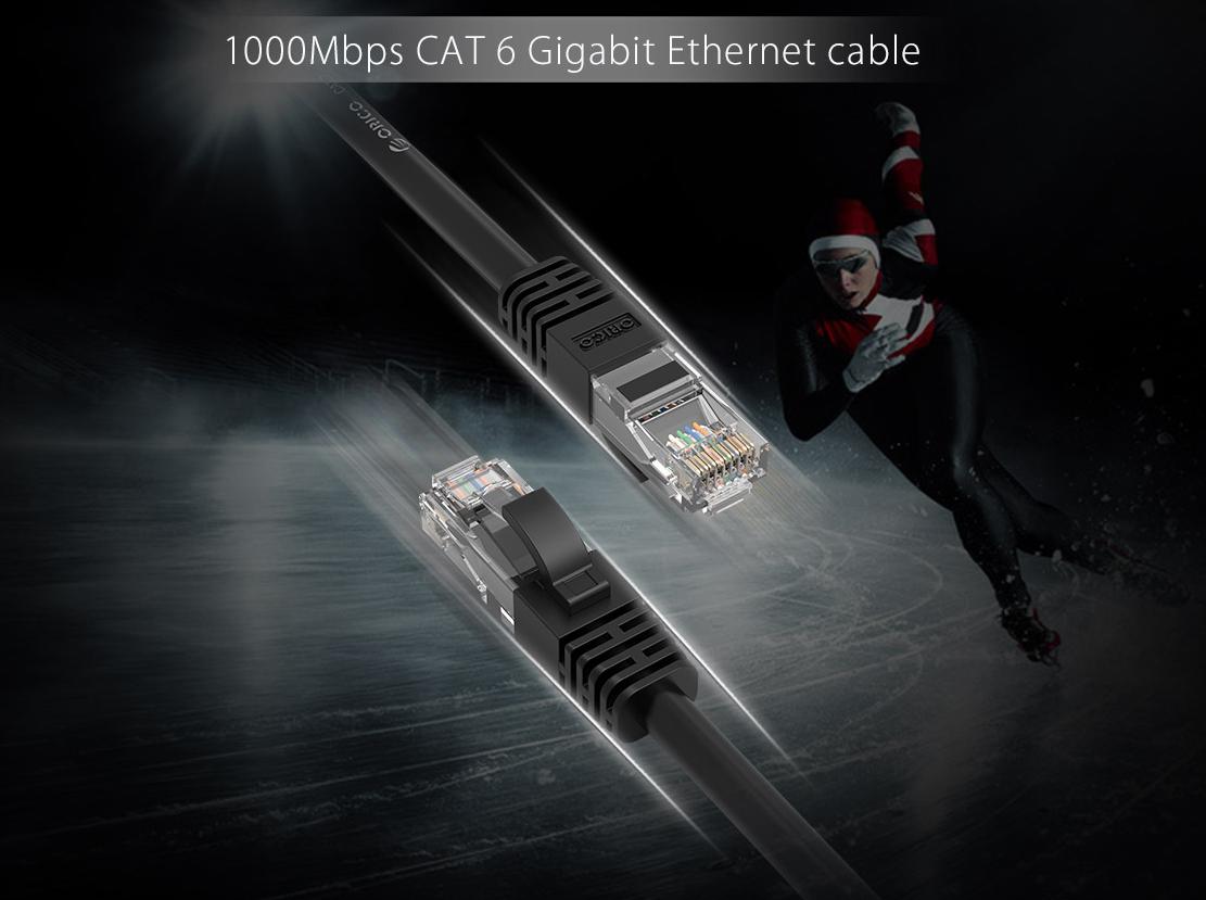 Dây Cáp Mạng Orico PUG-C6-20 CAT6 (2 mét)