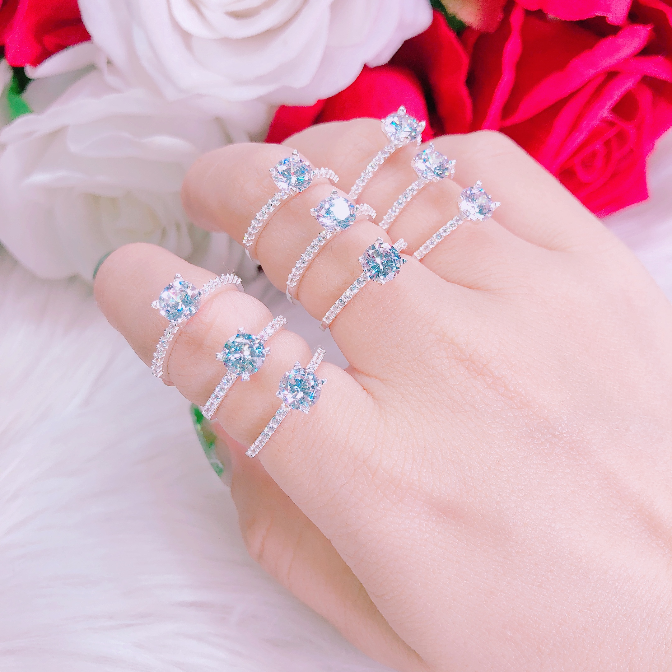 [HCM]Nhẫn Bạc Nữ MiMi Silver - Trang Sức GADO SN015
