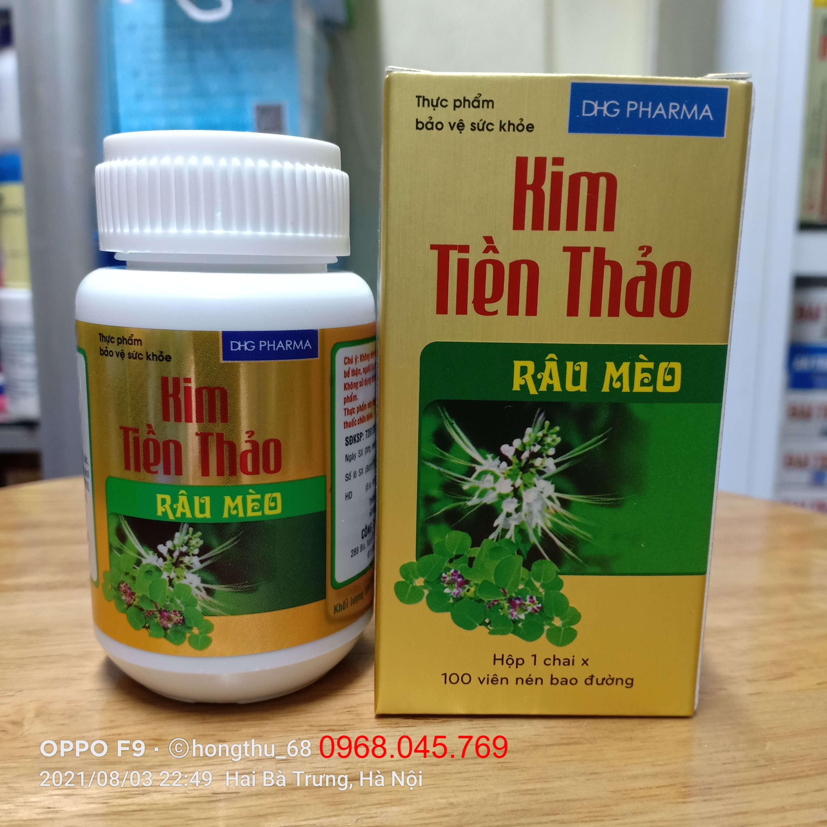 Kim Tiền Thảo Râu Mèo - Lọ 100 viên