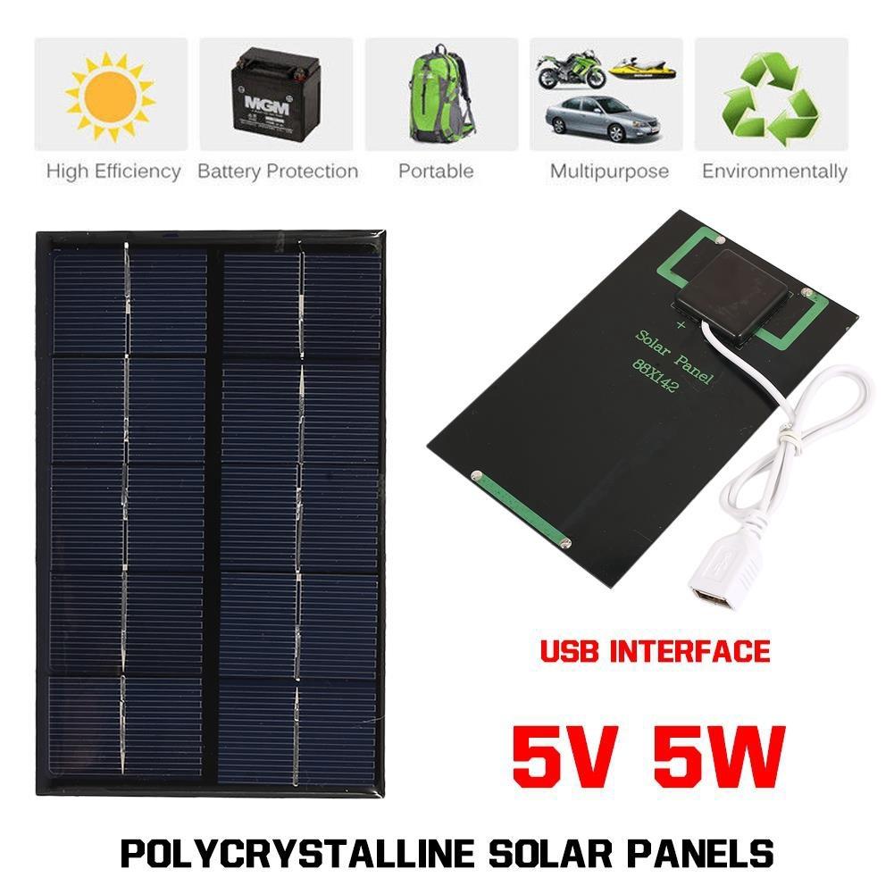 [HCM]Tấm sạc pin năng lượng mặt trời 5V 5W