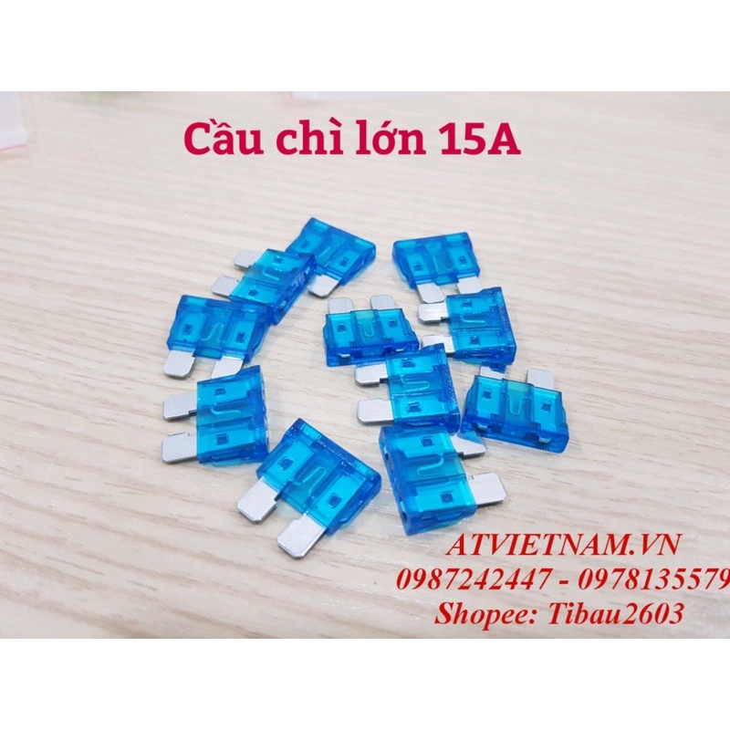 Cầu chì lớn 20A - 30A ( 1 bịch 10 cái)