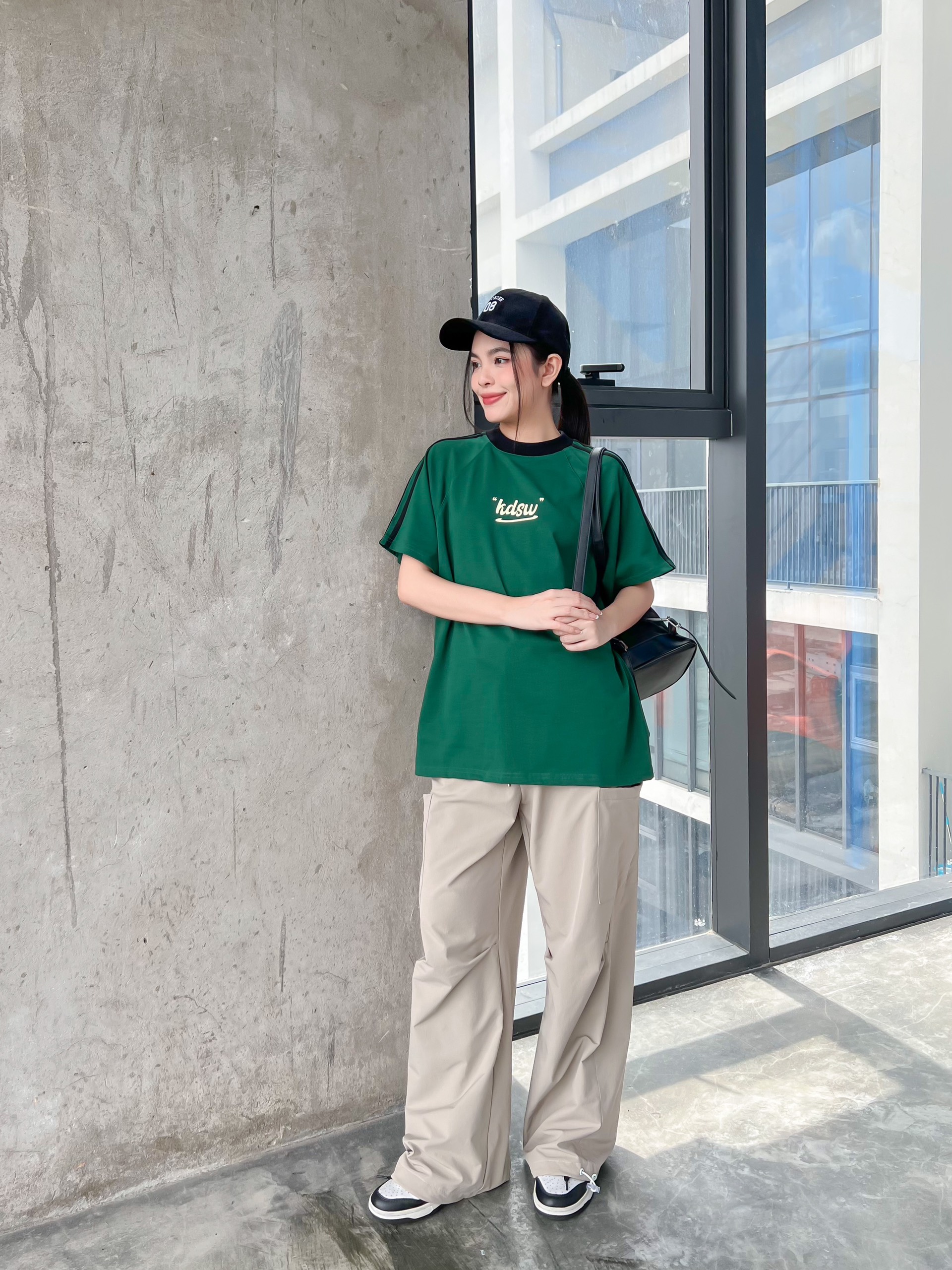 KIDO Quần dù dây rút POCKET PANTS