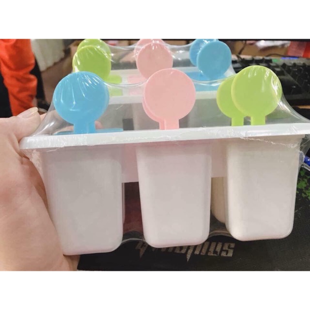 Khuôn kem 6 que nhựa VN