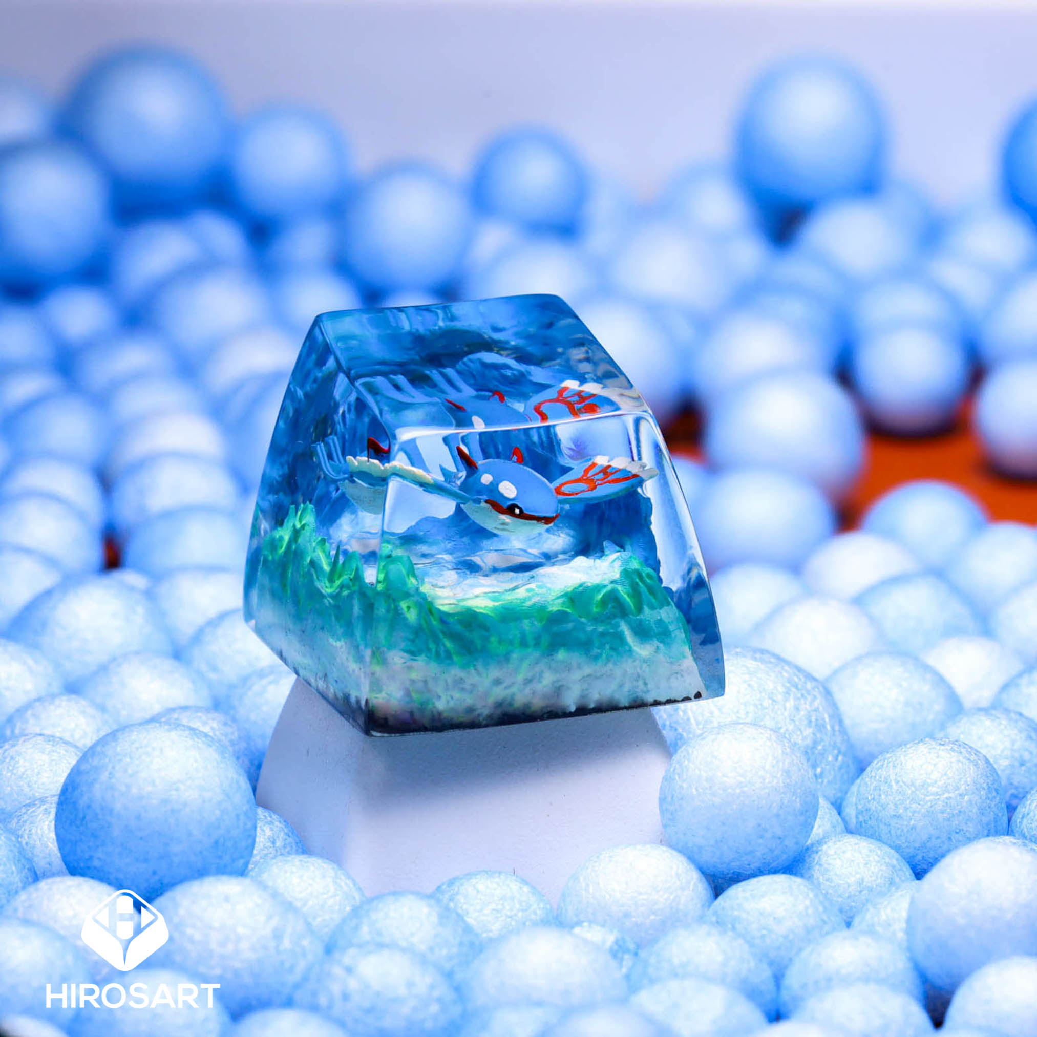 Keycap Pokemon Kyogre SA profile, nút bàn phím Pokemon Custom
