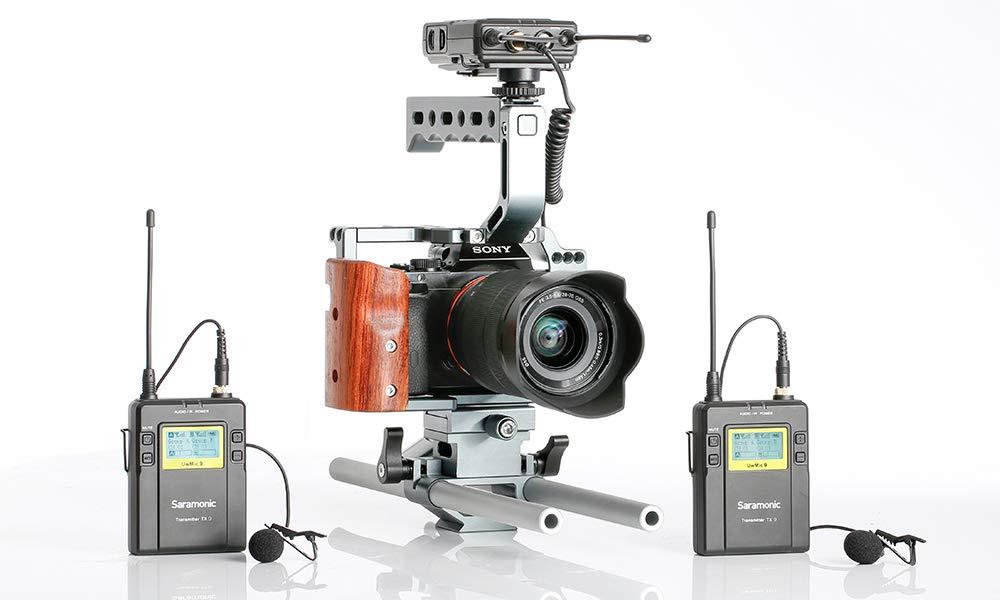 [Trả góp 0%]Saramonic UwMic9 KIT2 - Micro không dây UHF cho máy ảnh máy quay