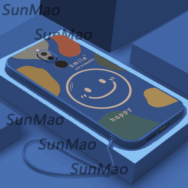 Casing Huawei Nova 2i Phone Case Soft Case Smooth Protective Case Smiley New Design