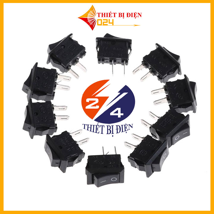 Công Tắc Bập Bênh KCD1-11 2 Chân 3A-250V