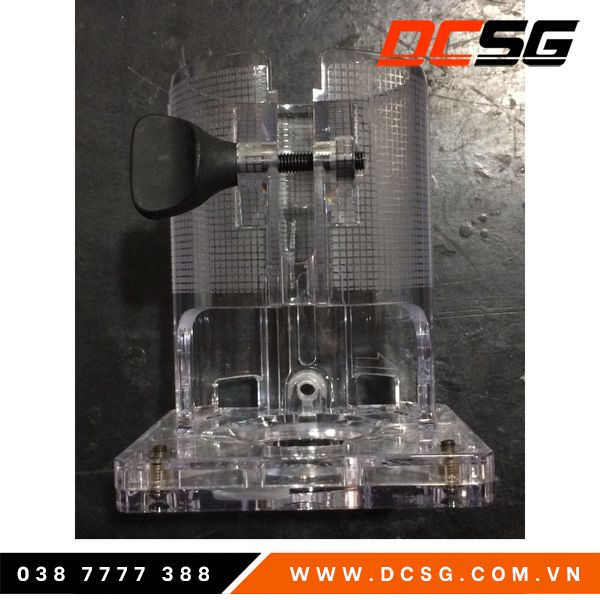 Đế nhựa Makita loại trong suốt cho máy phay Mini | DCSG
