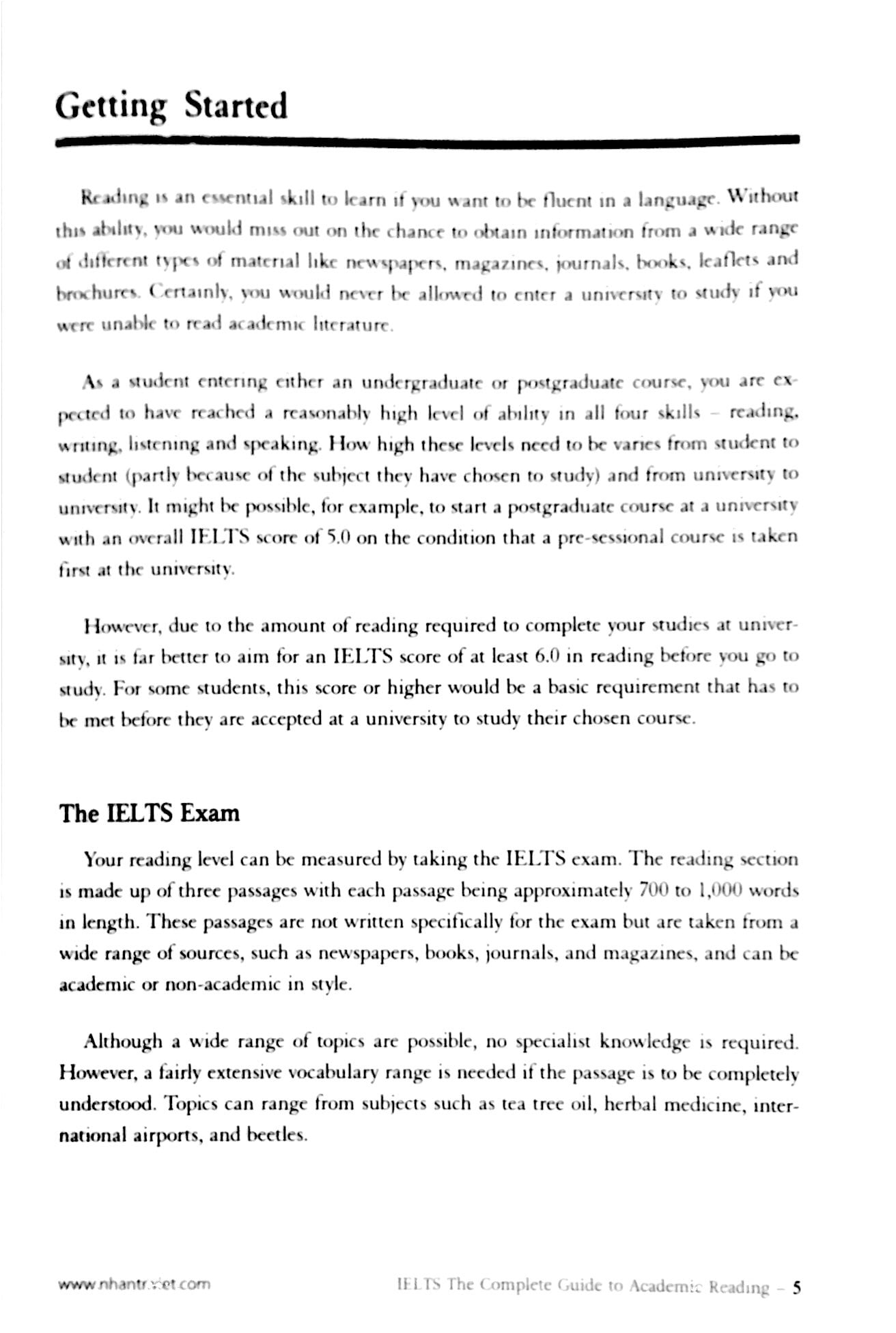 Sách Fahasa - IELTS The Complete Guide To Academic Reading