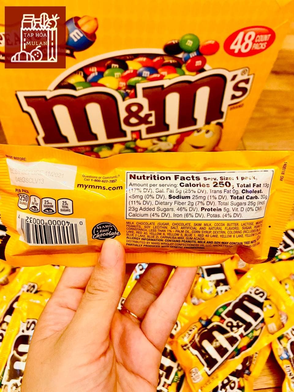 Kẹo Socôla M&M - Gói 49g