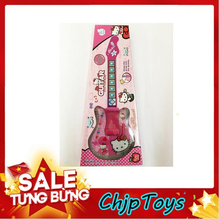 ĐỒ CHƠI TRẺ EM ĐÀN GUITAR HELLO KITTY CÓ 2 MÀU